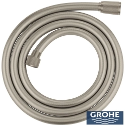 Grohe - Grohe Silverflex Duş Hortumu, 175 cm, Saten Çelik