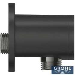 Grohe - Grohe Tempesta Duş Çıkış Dirseği, Mat Siyah