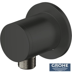 Grohe - Grohe Tempesta Duş Çıkış Dirseği, Mat Siyah