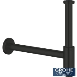 Grohe - Grohe T-tipi Lavabo Sifonu, Mat Siyah