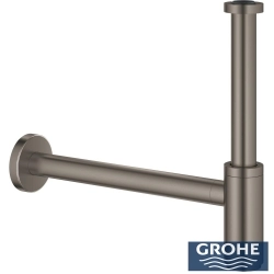 Grohe - Grohe T-tipi Lavabo Sifonu, Saten Grafit