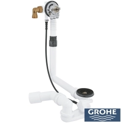 Grohe - Grohe Talentofill Doldurmalı Kumandalı Küvet Tropleni, Mat Siyah