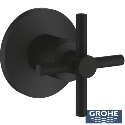 Grohe - Grohe Atrio Ankastre Stop Valf (Sıva Üstü Grubu), Hayalet Siyah