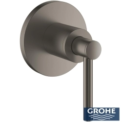Grohe - Grohe Atrio Ankastre Stop Valf, Çubuk Volan (Sıva Üstü Grubu), Saten Grafit