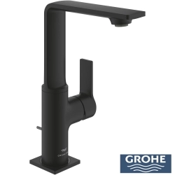 Grohe - Grohe Allure Lavabo Bataryası, Sifon Kumandalı, Hayalet Siyah