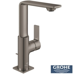 Grohe - Grohe Allure Lavabo Bataryası, Sifon Kumandalı, Saten Grafit