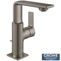Grohe - Grohe Allure Lavabo Bataryası, Saten Grafit, Sifon Kumandalı