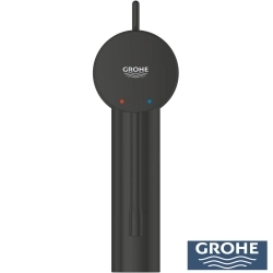Grohe - Grohe Essence Lavabo Bataryası, Mat Siyah (Sifon Kumandalı)