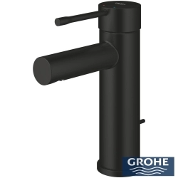 Grohe - Grohe Essence Lavabo Bataryası, Mat Siyah (Sifon Kumandalı)