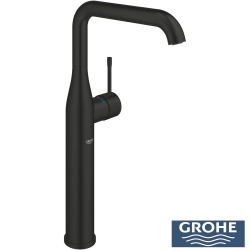 Grohe - Grohe Essence Tezgah Üstü Lavabo Bataryası, Mat Siyah