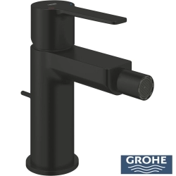 Grohe - Grohe Lineare Sifon Kumandalı Bide Bataryası, Mat Siyah