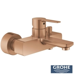 Grohe - Grohe Lineare Banyo Bataryası, Fırçalı Bakır