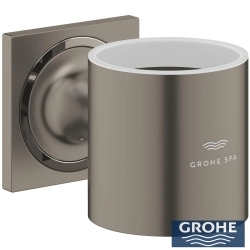 Grohe - Grohe Allure Sabunluk Ve Diş Fırçalık Tutacağı, Saten Grafit