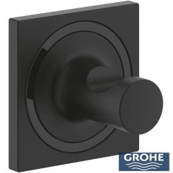 Grohe - Grohe Allure Havlu/Bornoz Askısı, Hayalet Siyah - 40284KF1