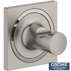 Grohe - Grohe Allure Havlu/Bornoz Askısı, Saten Çelik - 40284MS1
