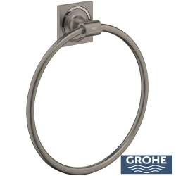 Grohe - Grohe Allure Halka Havluluk, Saten Grafit