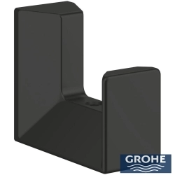 Grohe - Grohe Selection Cube Havlu/Bornoz Askısı, Mat Siyah - 407822430