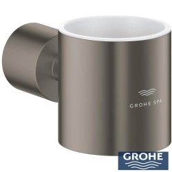 Grohe - Grohe Atrio Cam Sabunluk Tutacağı, Saten Grafit
