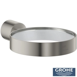 Grohe - Grohe Atrio Sabunluk Tutacağı, Saten Çelik