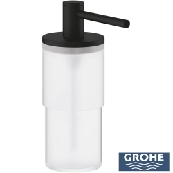 Grohe - Grohe Atrio Sıvı Sabunluk, Hayalet Siyah