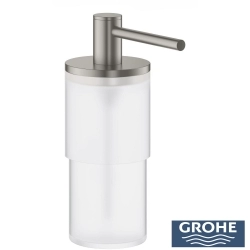 Grohe - Grohe Atrio Sıvı Sabunluk, Saten Çelik