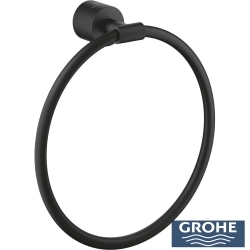 Grohe - Grohe Atrio Halka Havluluk, Hayalet Siyah