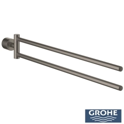 Grohe - Grohe Atrio İkili Havluluk, 49 cm, Saten Grafit