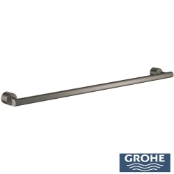 Grohe - Grohe Atrio Havluluk, Fırçalı Altın, 60 cm, Saten Grafit