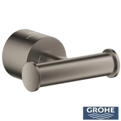 Grohe - Grohe Atrio İkili Havlu/Bornoz Askısı, Saten Grafit - 40890MG0