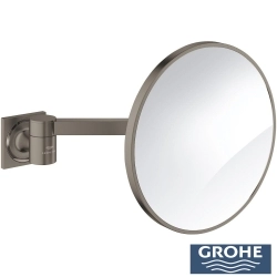 Grohe - Grohe Allure Makyaj ve Tıraş Aynası, Saten Grafit