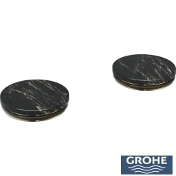 Grohe - Grohe Atrio Private Collection 3 Delikli Duvardan/Lavabodan Ankastre Lavabo Bataryası ve Tek Yerden Küvet Bataryası İçin Kulp