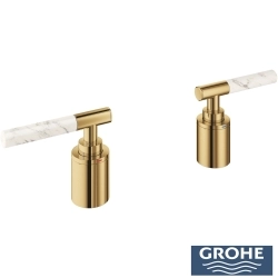 Grohe - Grohe Atrio Private Collection 5 Delikli Ankastre Küvet Bataryası İçin Kulp, Altın