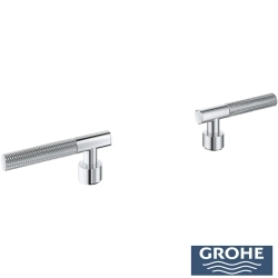 Grohe - Grohe Atrio Private Collection Duvardan Ankastre Lavabo Bataryası İçin Kulp