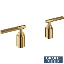 Grohe - Grohe Atrio Private Collection 5 Delikli Ankastre Küvet Bataryası İçin Kulp, Altın