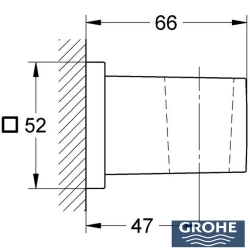 Grohe - Grohe Euphoria Cube Duş Askısı