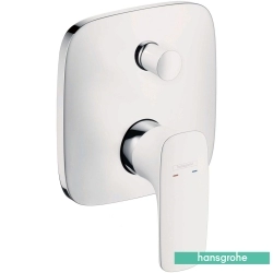 Hansgrohe - Hansgrohe PuraVida Ankastre Banyo Bataryası, Beyaz/Krom (Sıva Üstü Grubu)
