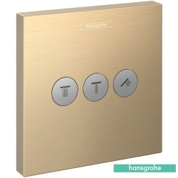 Hansgrohe - Hansgrohe ShowerSelect Yönlendirici, 3 Çıkışlı, Mat Bronz