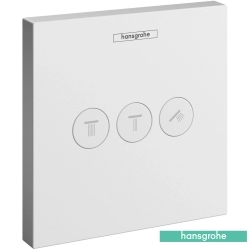 Hansgrohe - Hansgrohe ShowerSelect Yönlendirici, 3 Çıkışlı, Satin Beyaz