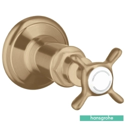 Hansgrohe - Hansgrohe Axor Montreux Ankastre Stop Valf, Mat Bronz (Sıva Üstü Grubu)