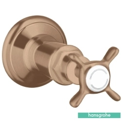 Hansgrohe - Hansgrohe Axor Montreux Ankastre Stop Valf, Mat Kırmızı Altın (Sıva Üstü Grubu)