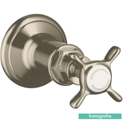 Hansgrohe - Hansgrohe Axor Montreux Ankastre Stop Valf, Mat Nikel (Sıva Üstü Grubu)