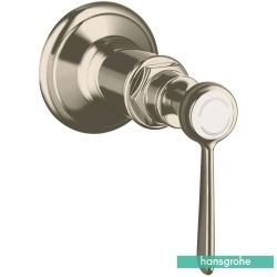 Hansgrohe - Hansgrohe Axor Montreux Ankastre Stop Valf, Mat Nikel (Sıva Üstü Grubu)