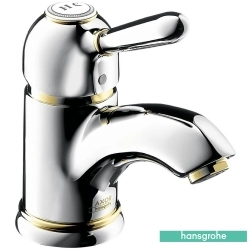 Hansgrohe - Hansgrohe Axor Carlton Lavabo Bataryası, Krom/Altın (Sifon Kumandalı)
