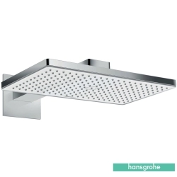 Hansgrohe - Hansgrohe Rainmaker Select 460 1 Jet Tepe Duşu, Beyaz/Krom (Duş Dirseği Dahil)