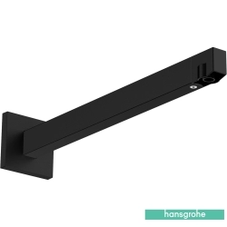 Hansgrohe - Hansgrohe Pulsify E Duvardan Duş Dirseği, 39 cm, Satin Siyah