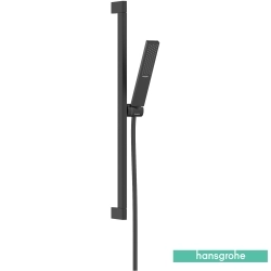 Hansgrohe - Hansgrohe Pulsify E 65 Sürgülü Duş Seti (Tek Akışlı) EcoSmart Özellikli, Satin Siyah