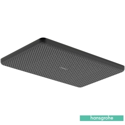 Hansgrohe - Hansgrohe Raindance Alive Q 210/340 1 Jet Dikdörtgen Tepe Duşu, Mat Siyah Krom (EcoSmart)