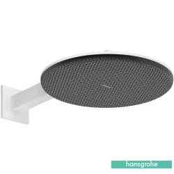 Hansgrohe - Hansgrohe Raindance Alive S 300 2 Jet Yuvarlak Tepe Duşu, EcoSmart Özellikli, Satin Beyaz (Duvardan Dirsek Dahil)