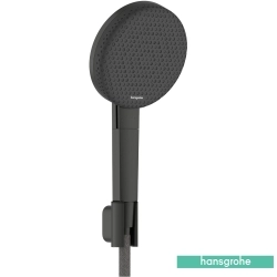 Hansgrohe - Hansgrohe Raindance Alive Select S 125 El Duşu Takımı, 3 Fonksiyonlu, Mat Siyah Krom (EcoSmart)