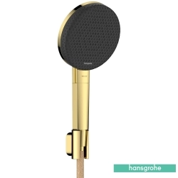 Hansgrohe - Hansgrohe Raindance Alive Select S 125 El Duşu Takımı, 3 Fonksiyonlu, Parlak Altın (EcoSmart)